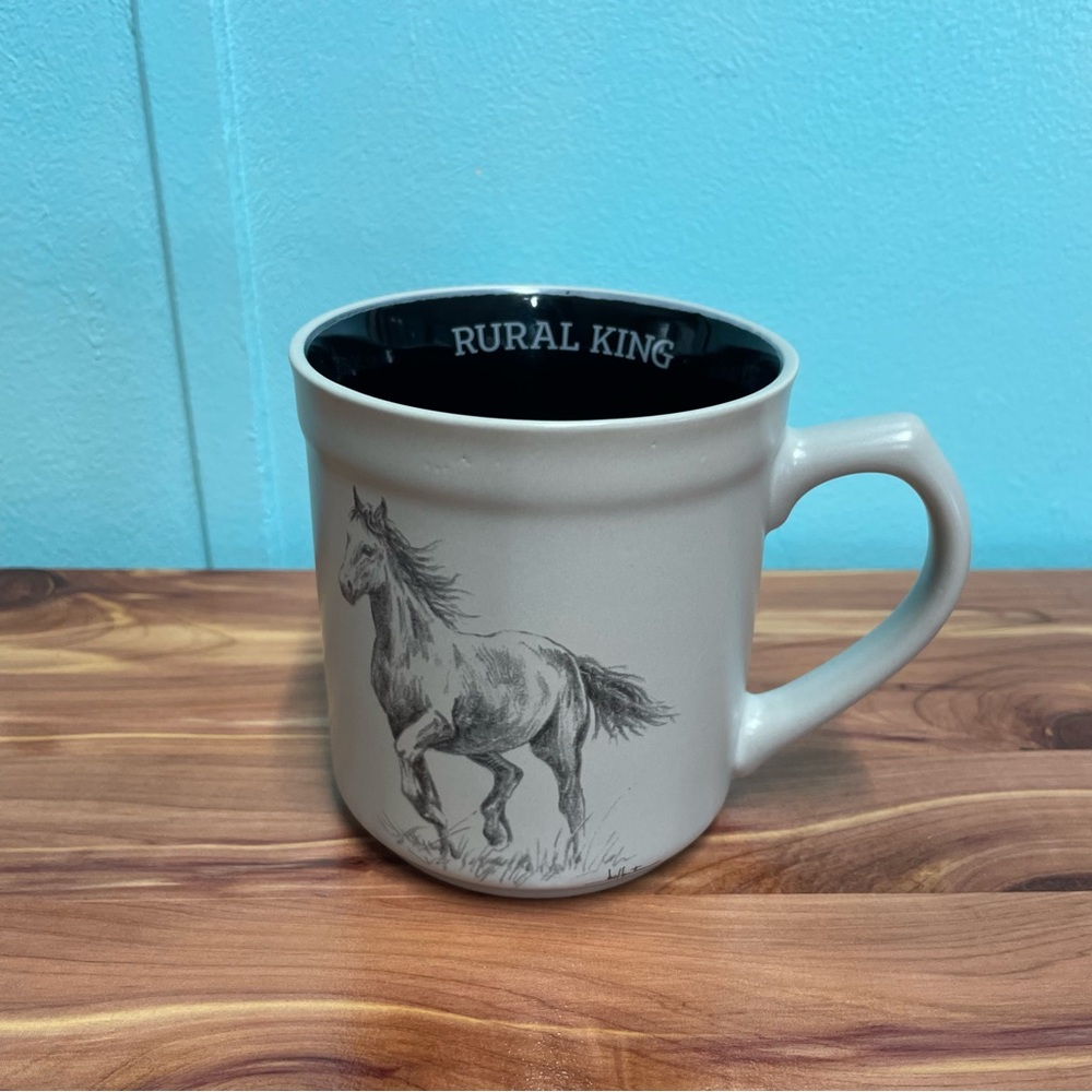 Gray Horse Mug XL Rural King